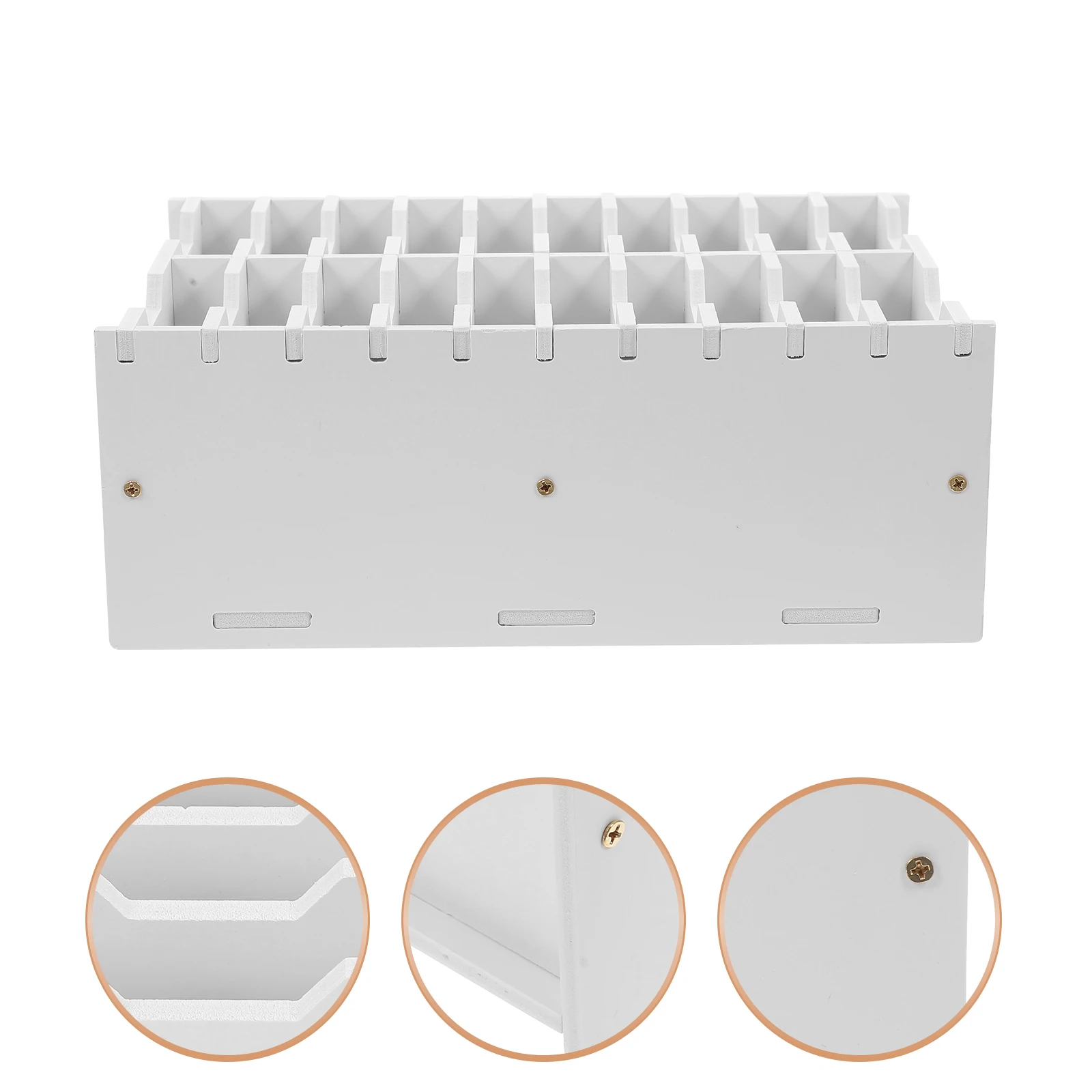 

Multicompartment Easy Assembly Efficient Holder\ **Revised Title (Character Count: 123):** \Nmulticompartment Pvc Desktop