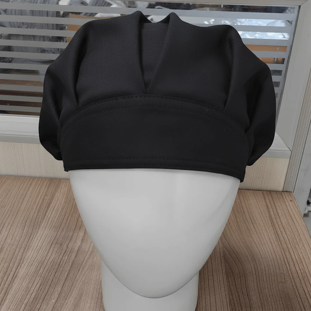 Work Wear Accessories Polyester-Cotton Dust proof Work Cap Food Service Work Headband Wrap Hair Hat Bundled Hair Chef Cap Hotel