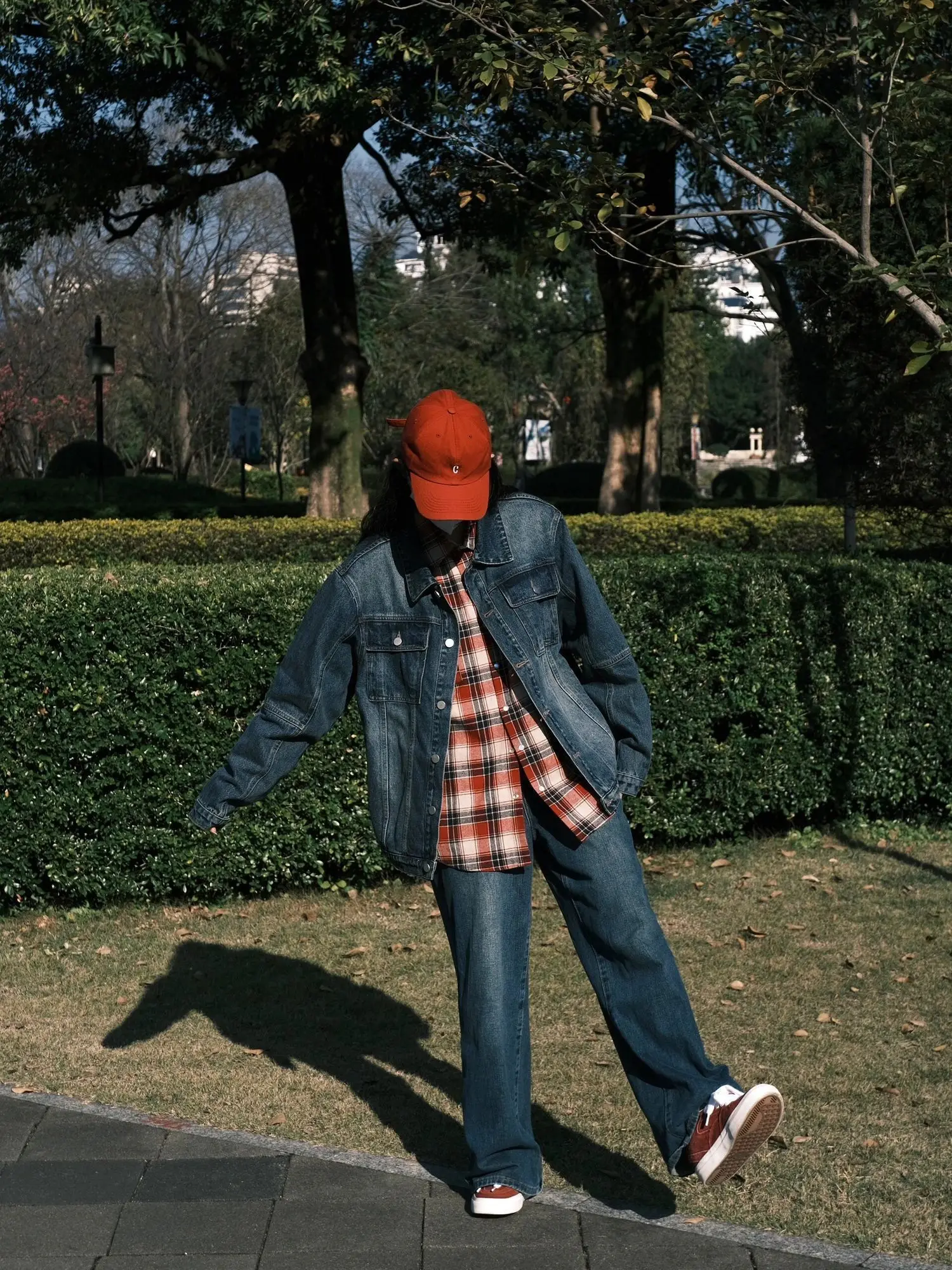 Denim Coat Brown Color Womens Spring Youth Tweed Belted Matching Festival Layered French Style Lacework Sashes Raglan Jackets BF