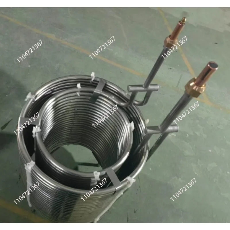304 stainless steel coil evaporator 1P3P5P10P15-20P coil evaporator cooler chiller