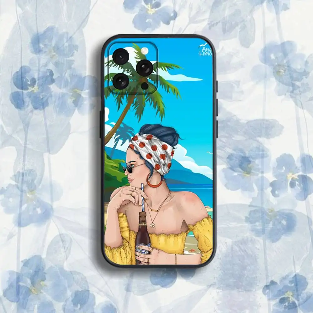 V-Venezuela esthetic Print Phone Case For iPhone 17,16,15,14,13,12,Pro,Max,Plus,E,SE4,Air,Mini Black Soft Box