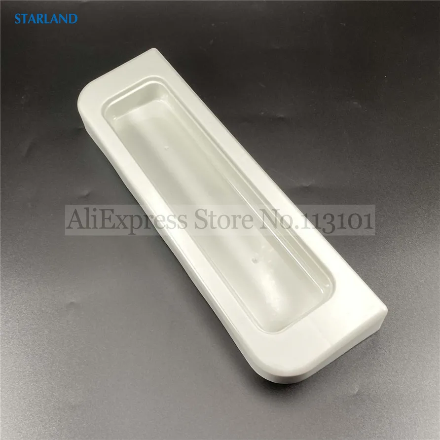 1 White Front Water Thickened Tray Drip-proof Ice Cream Basin New Part For Soft Ice Cream Machine Fitting Width 10 cm image 6