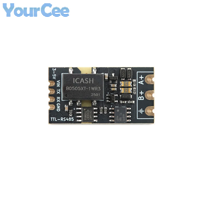 10 pz/1 pz Isolato TTL a RS485 Modulo Scheda di Livello Seriale Automatico Reverse Ad Alta Velocità 2 Mbps Isolamento di Comunicazione Half-duplex