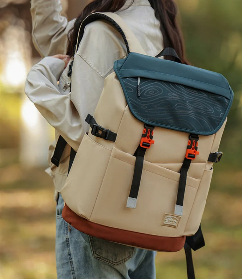 

New large Capacity Backpack multifunctional men's backpacks leisure travel bag, college student trendy business computer mochila
