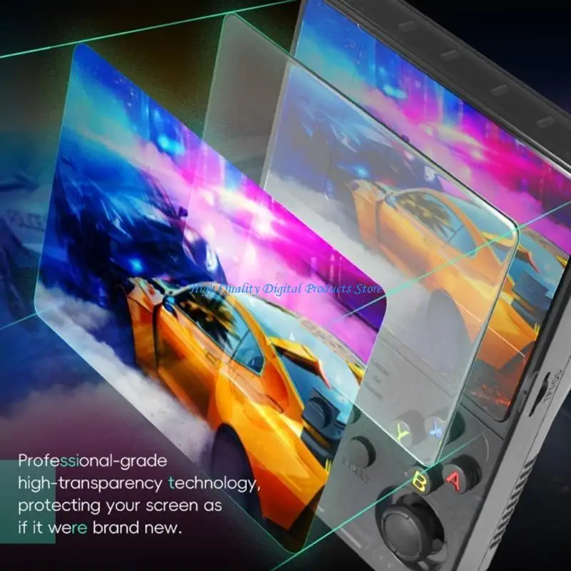 

U2JE Carrying Case Storage Bag & Protective Tempered Film For R36S/R35S Game Console