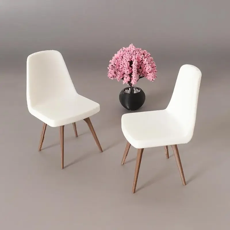 1/12 دمية مصغرة محاكاة كرسي صغير نموذج الأثاث اكسسوارات ل بيت الدمية ديكور الاطفال التظاهر اللعب اللعب هدية #3