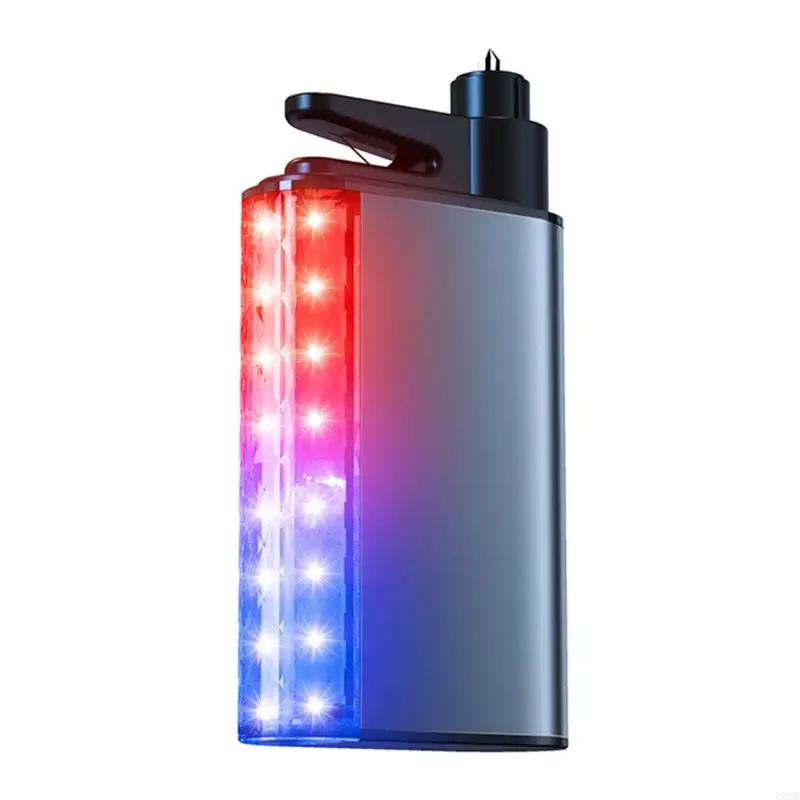 

6xDB Эргономичный инструмент безопасности автомобиля с регулируемым светодиодным ярким фонариком и выключателем окон для на