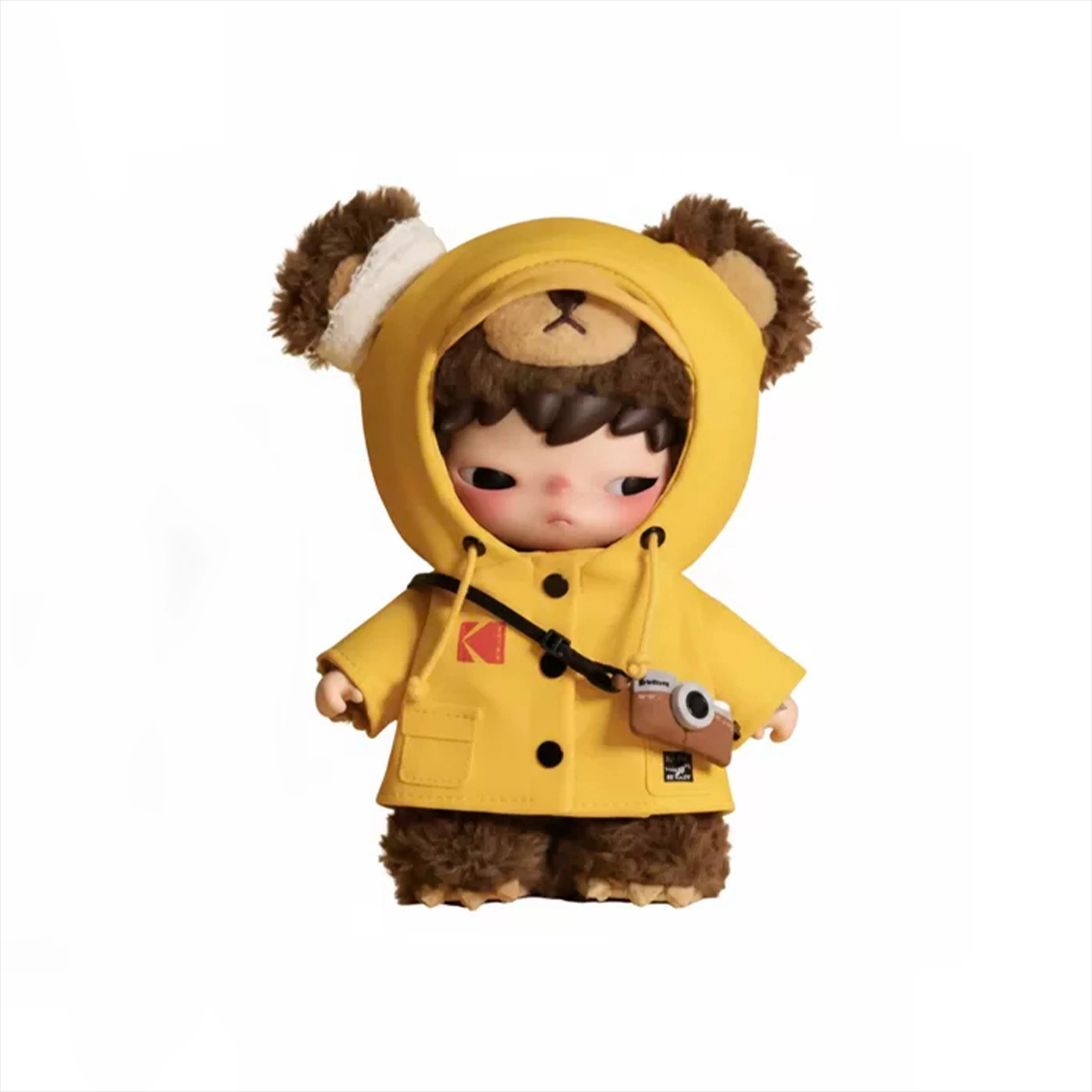 New POP MART HIRONO X KODAK Vinyl Plush Pendant Blind Box Cute