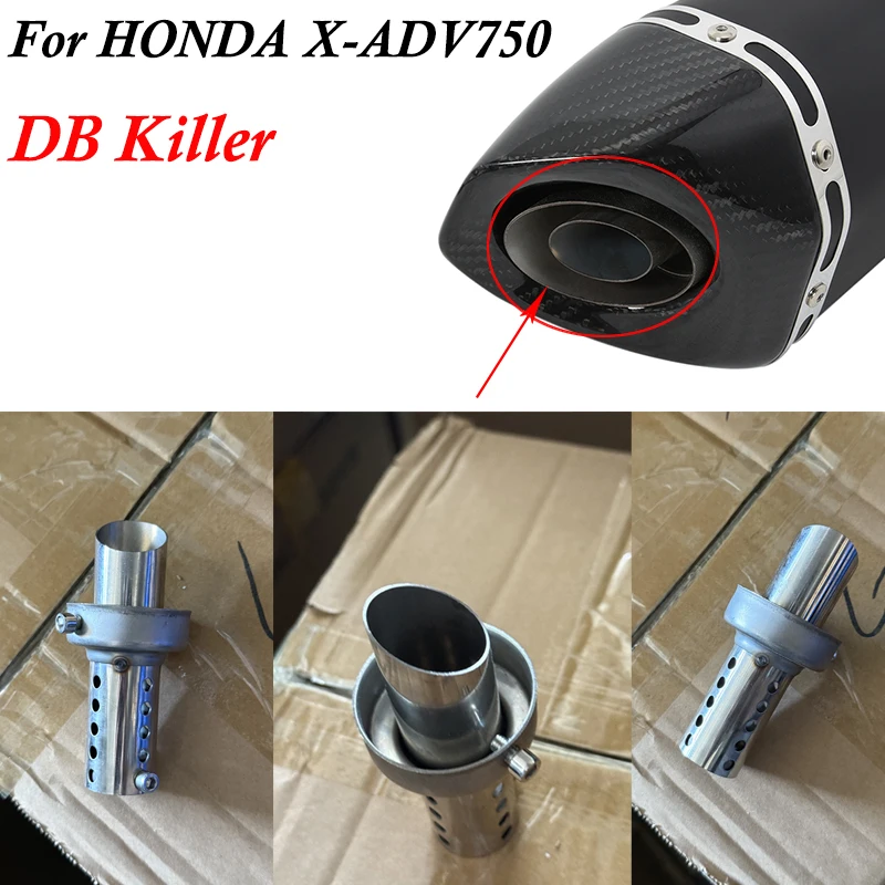 

Слипоны DB Killer для HONDA X-ADV750 X-ADV 750 ADV 750 2018-2024, глушитель выхлопной трубы мотоцикла