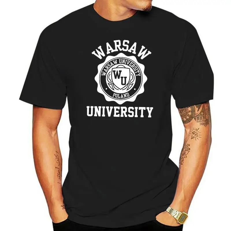 Warsaw University Logo T-Shirt (All Colours and Sizes Available) men t shirt