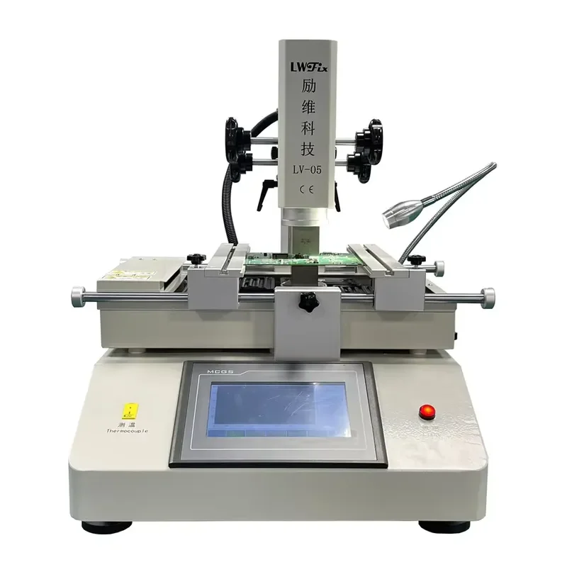 Infrared BGA Rework Station 220V Soldering Welding Machine With Vacuum Suction Pen XBOX-360 Motherboard Repairing System