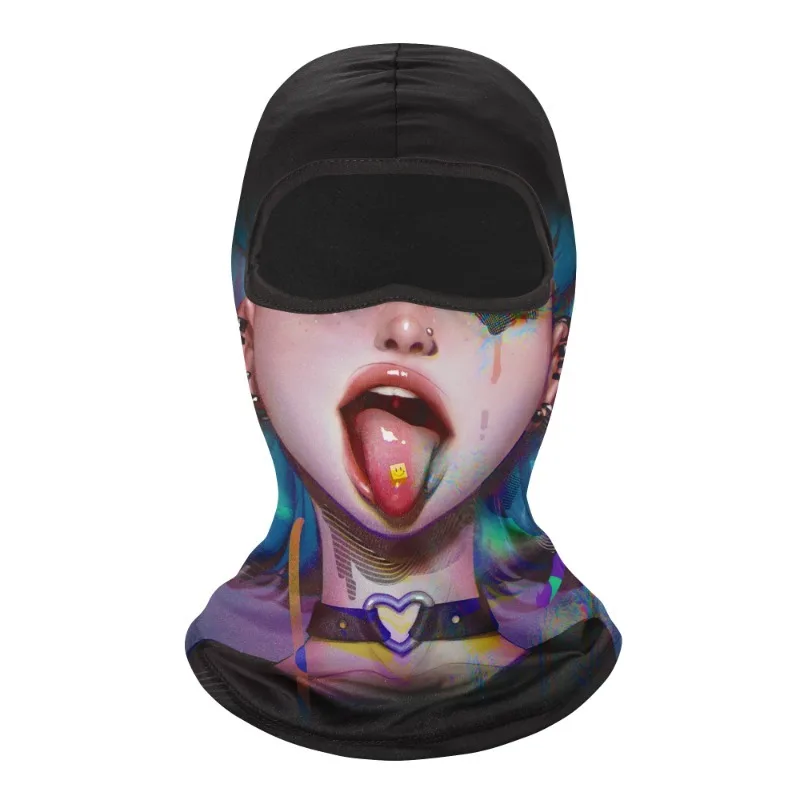 Balaclava Outdoor Cool Sunscreen Motorcycle Cycling Face Mask Full Face Cover Men Helmet Hood Motorcycle Accessories Biker Mask