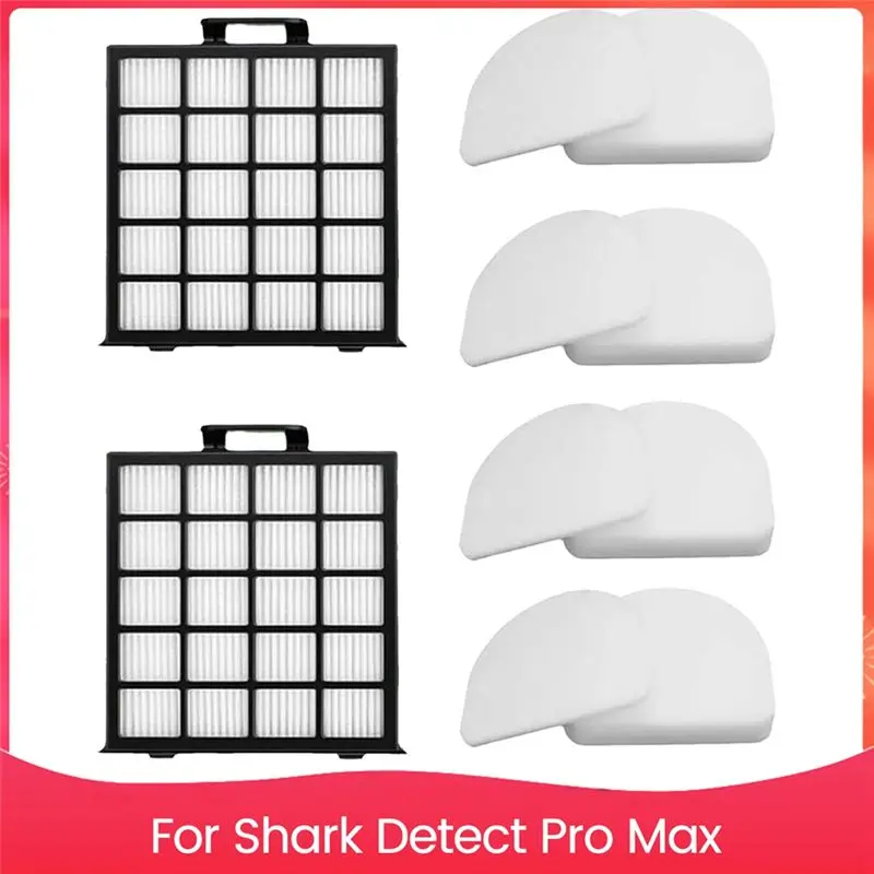 AEE2-Replacement Filter For Shark Detect Pro Max Upright Vacuum AZ4000 AZ4002 AZ4000C Parts Accessories Kit
