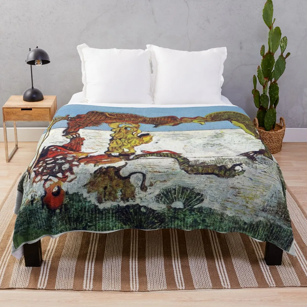 Max Ernst Throw Blanket For Sofa Thin Soft Plaid Blankets