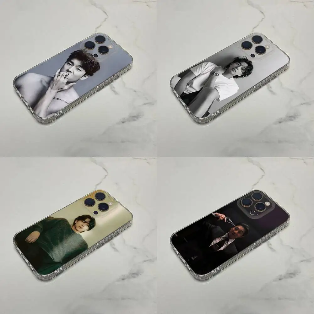 

Actor G-Gong Yoo Phone Case For iPhone 16,15,14,13,12,11 Plus,Pro,Max,XR,XS,Plus,E,SE4,Mini Transparent Cover