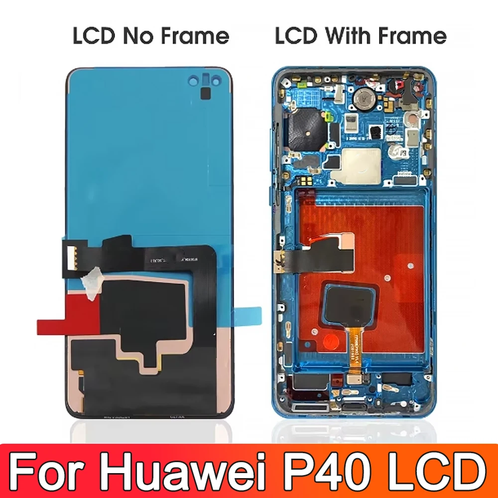 For HUAWEI P40 6.1\'\'For ANA-AN00 ANA-TN00 ANA-NX9 ANA-LX4 LCD Display Touch Screen Digitizer Assembly Replacement