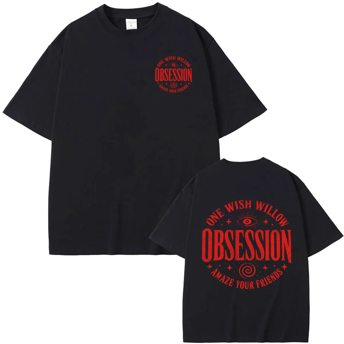 Hot Sale Horror Movie Obsession One Wish Willow Amaze Your Friends Graphic T-shirt Men Women Fashion Oversized Tshirt Streetwear