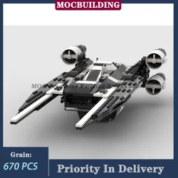 UT-60T Starfighter Space Model Building Blocks MOC Aircraft Collection Toys Gifts