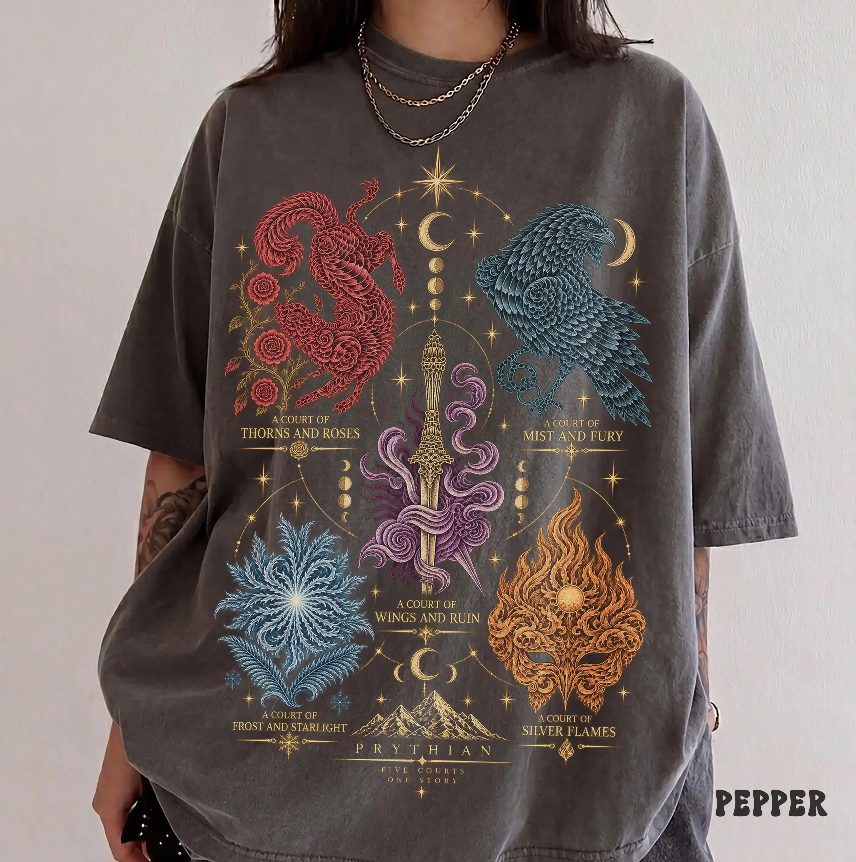 ACOTAR Series T-Shirt, Sarah J. Maas Shirt, Acotar Tee Shirt