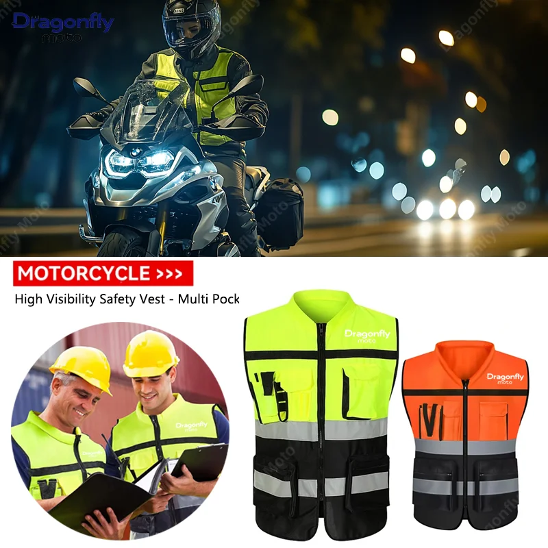 For HONDA CBR600RR CBR1000RR CBR 600 900 1000 RR CBR900 Motorcycle Accessories Reflective Jacket Cycling Outdoor Protection Wear