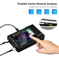 2.8 Inch NanoVNA-H Vector Network Antenna Analyzer 10KHz-1.5GHz MF HF VHF UHF Supprt 32G Digital Nano VNA-H Tester