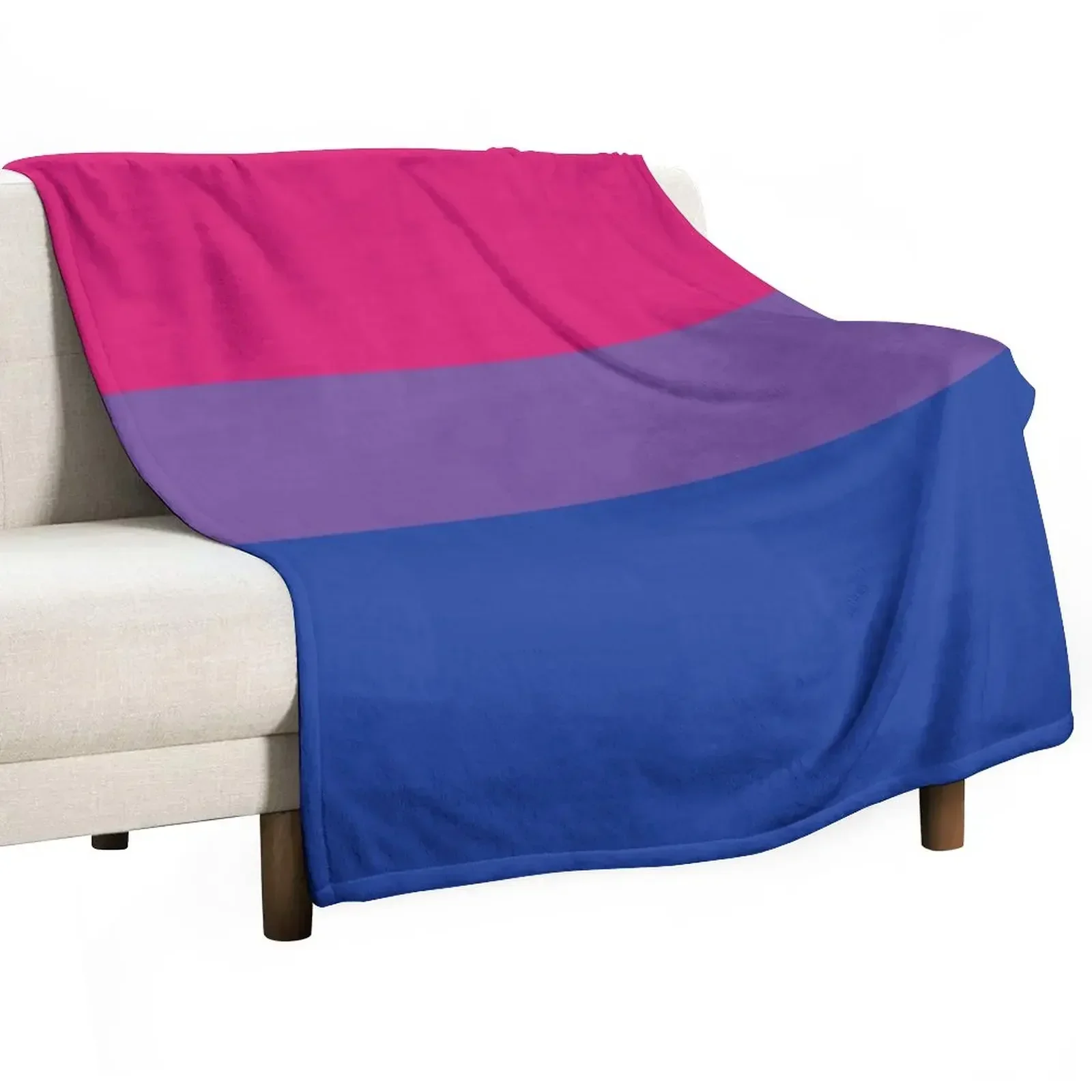 

Bisexual Pride Flag Throw Blanket Fashion Sofas Soft Plush Plaid Luxury Stuffeds Blankets