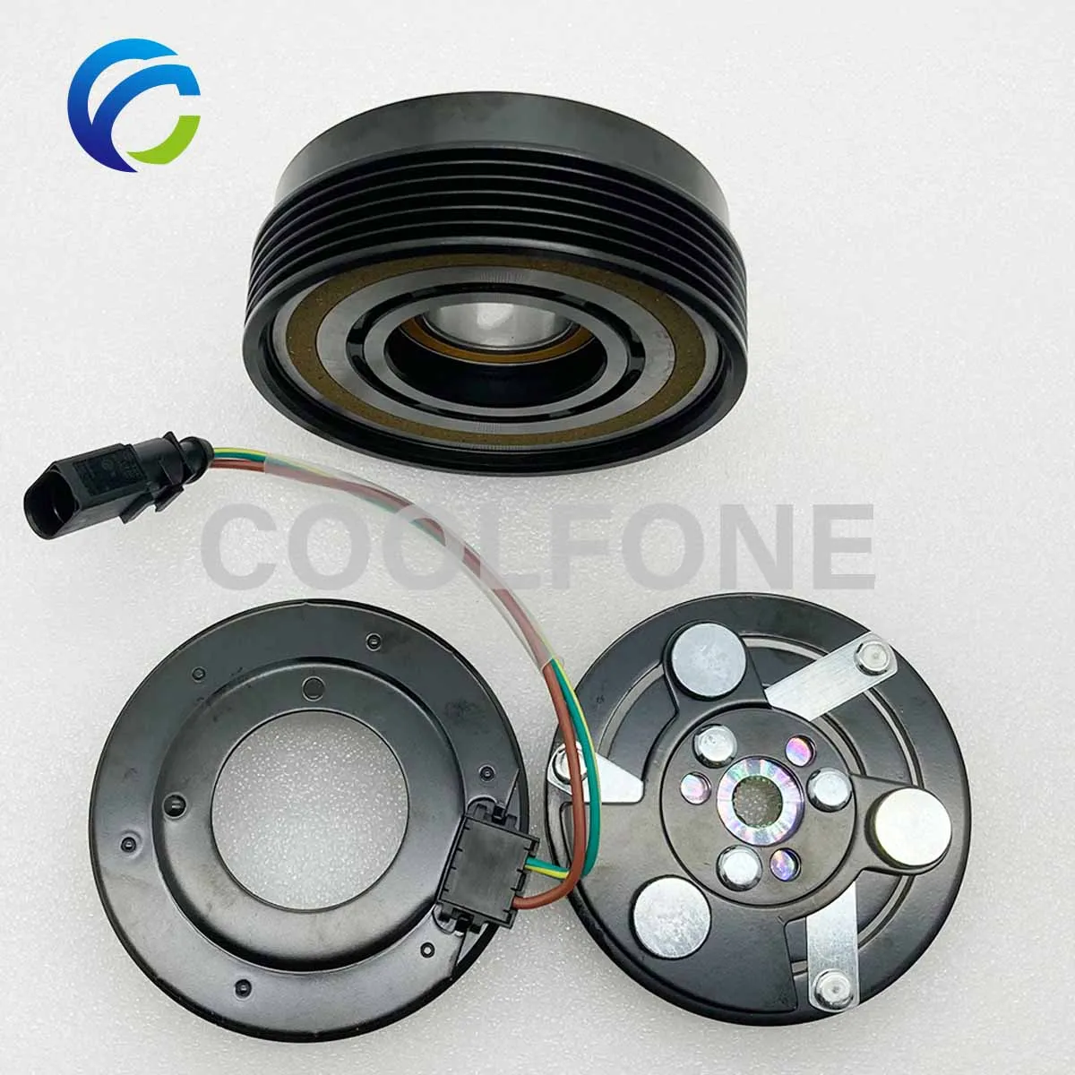 AC Compressor Clutch Pulley for Audi A3 TT S​KODA VW BORA CADDY GOLF NEW BEETLE POLO 1J0820803 1J0820803L 1J0820805 1J0820811H