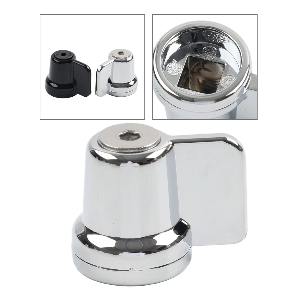 Perilla de cierre de combustible del Motor con tornillo cromado/negro para Honda VT1100C Shadow Spirit VT750C Shadow ACE 1100 750 plástico ABS