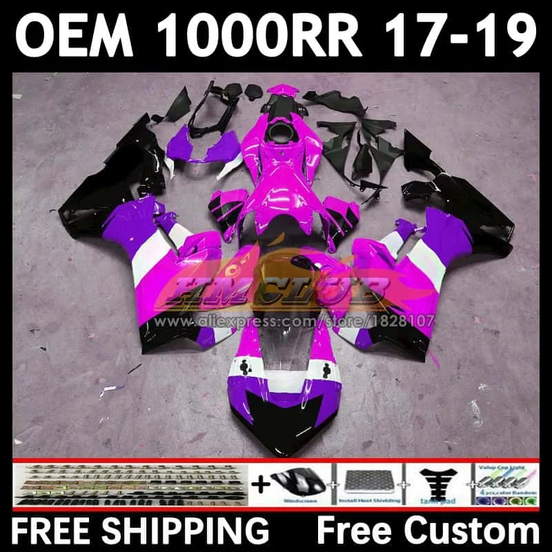 OEM Body For HONDA CBR 1000RR 1000 CBR1000 lucky purple RR CC 79No.39 CBR1000RR 17 18 19 1000CC 2017 2018 2019 Injection Fairing