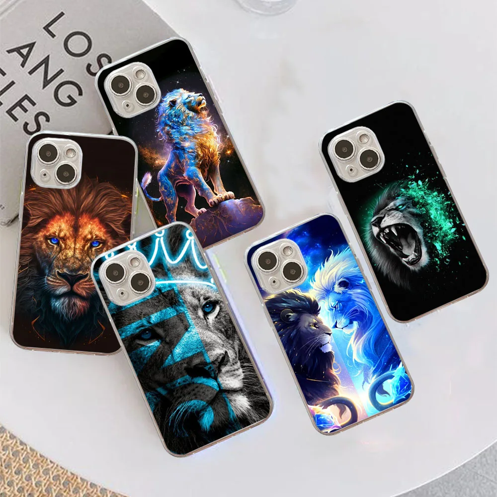 Flexible TPU Case For Tecno Camon 15 16 17 17P 18 18T 18P 18i 19 Pova 2 3 4 Premier Neo Pro WX-40 Lion king