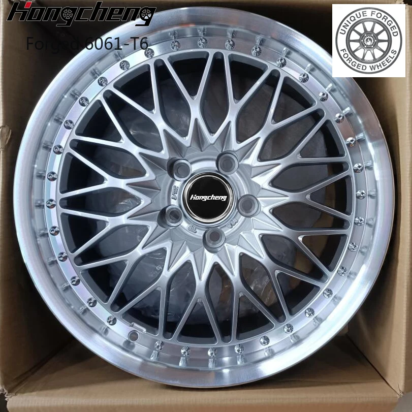 

Новый дизайн 2026 года: 18, 19, 20, 22, 24, 26-дюймовые кованые диски из алюминиевого сплава на заказ (цельные/двухсоставные) с полированными ободами