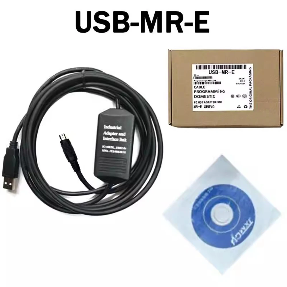 

USB-MR-E for Mitsubishi MR-E Series Servo Debugging Cable Computer Communication Cable 3 Meters USB Port