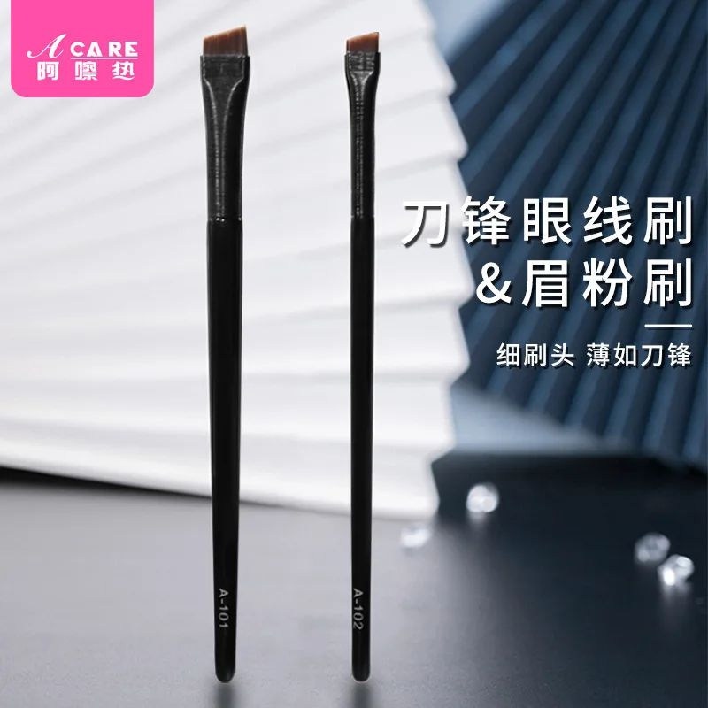 DX01/Eyeliner BrushB1PQ0-Easy à Utiliser ARethead Lame Brosse Mince Angle EyebloggBrush Contour Eyeliner Maquillage Féminin