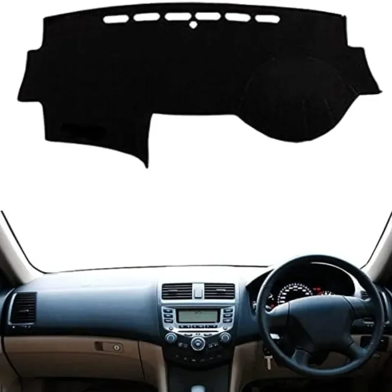 For Honda Accord 7th Gen 2003-2007 Dashboard Cover Sunshade Non-Slip Matte Black