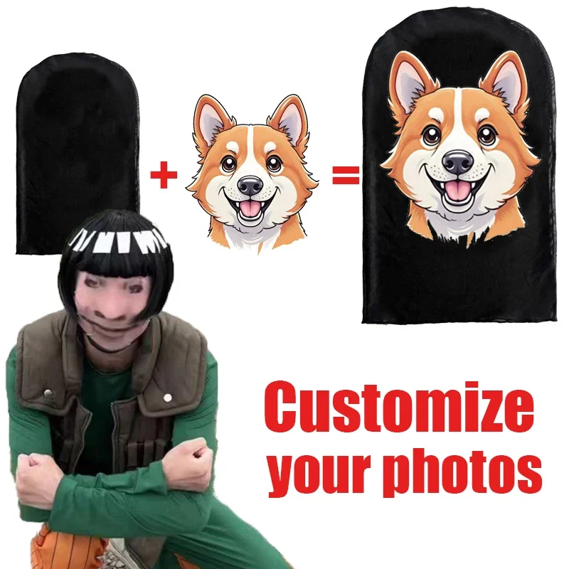 Maßgeschneiderte 3D-gedruckte Maske, elastisches Netz, Vollgesichtsmaske für Männer und Frauen, Cosplay-Kopfbedeckung, Neuheitszubehör, Party-Cosplay-Requisiten