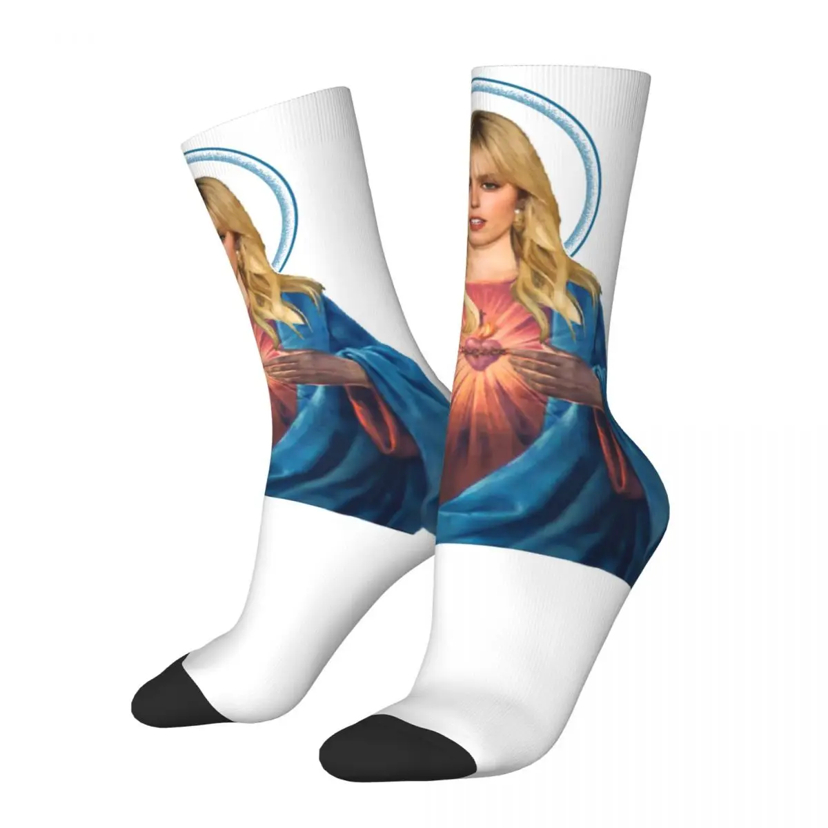 

Renee Rapp Jesus Fan Art Theme Socks Product for Unisex Non-slip Sock