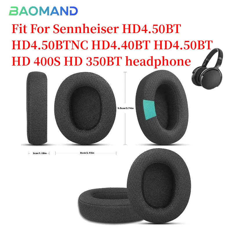 

Ear pads for Sennheiser HD4.50BT HD4.50BTNC HD4.40BT HD4.50BT HD 400S HD 350BT replacement Headset Headphones Earmuff Earpads