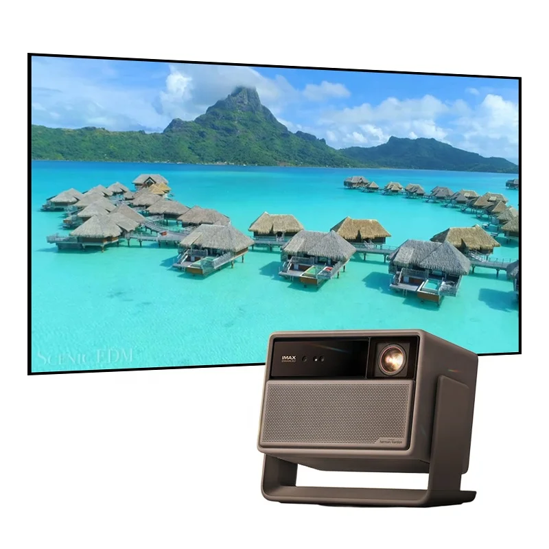 Xgimi RS20 Ultra Proiettore laser tricolore 4K 4800 lumen ISO Giunto cardanico automatico IMAX HDR10 migliorato + 240Hz Proiettore TV Android Home