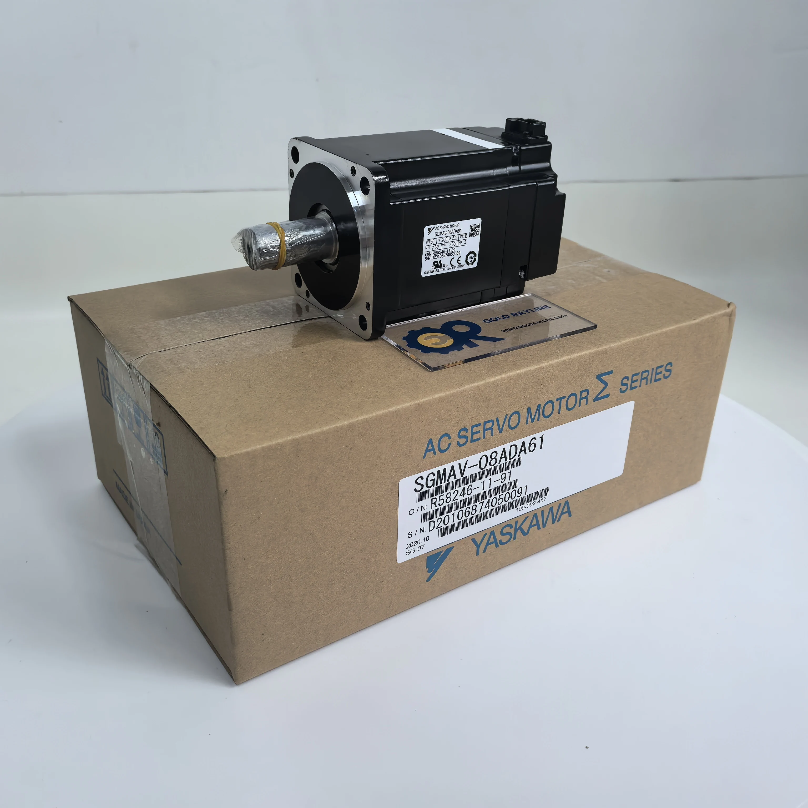 

New SGMAV-08ADA61 Yaskawa Servo Motor 1 Year Warranty