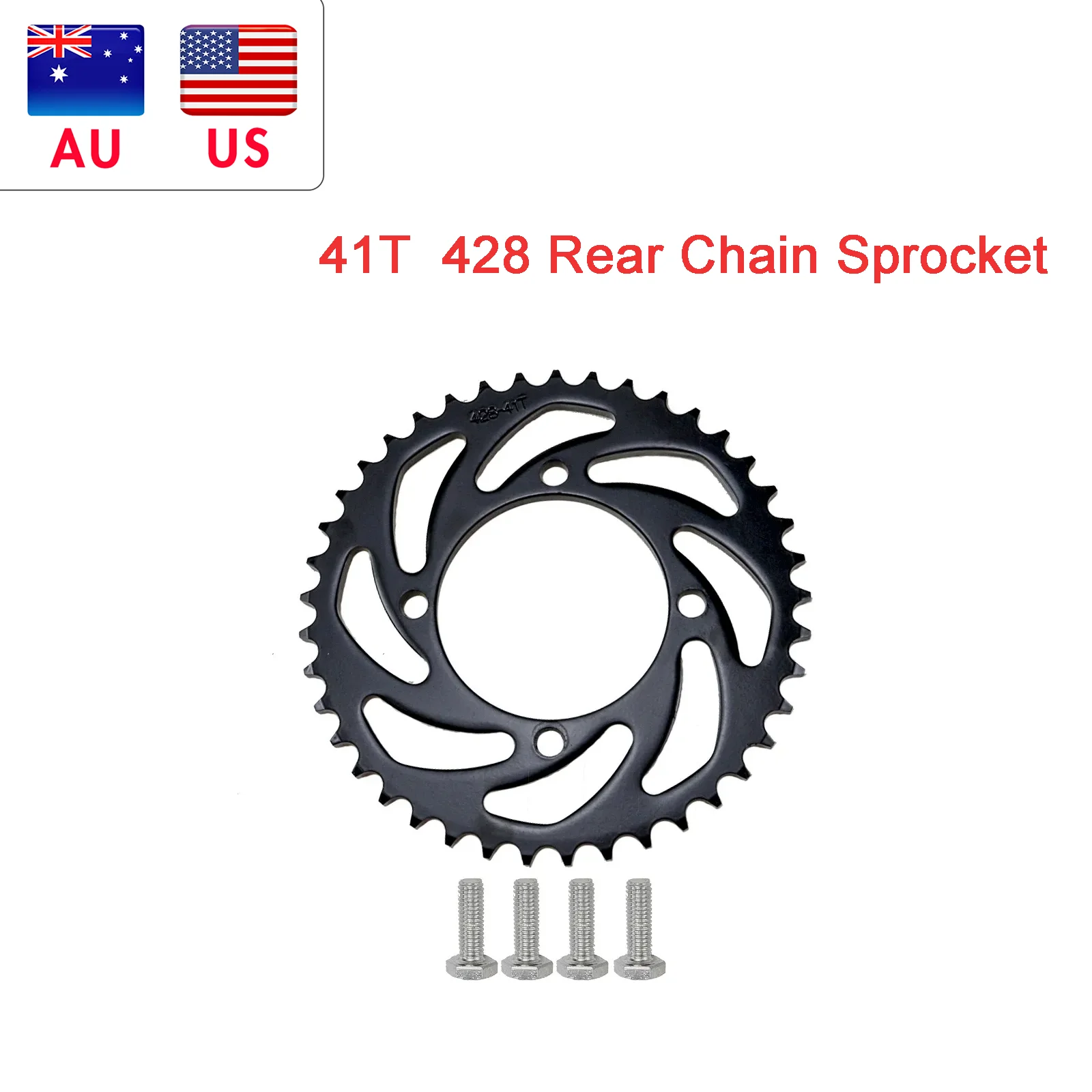 

TDPRO 428 76mm 41T Rear Chain Sprocket Aluminum For Honda Pit Dirt Bike XR50 CRF50 125cc 140cc 150cc