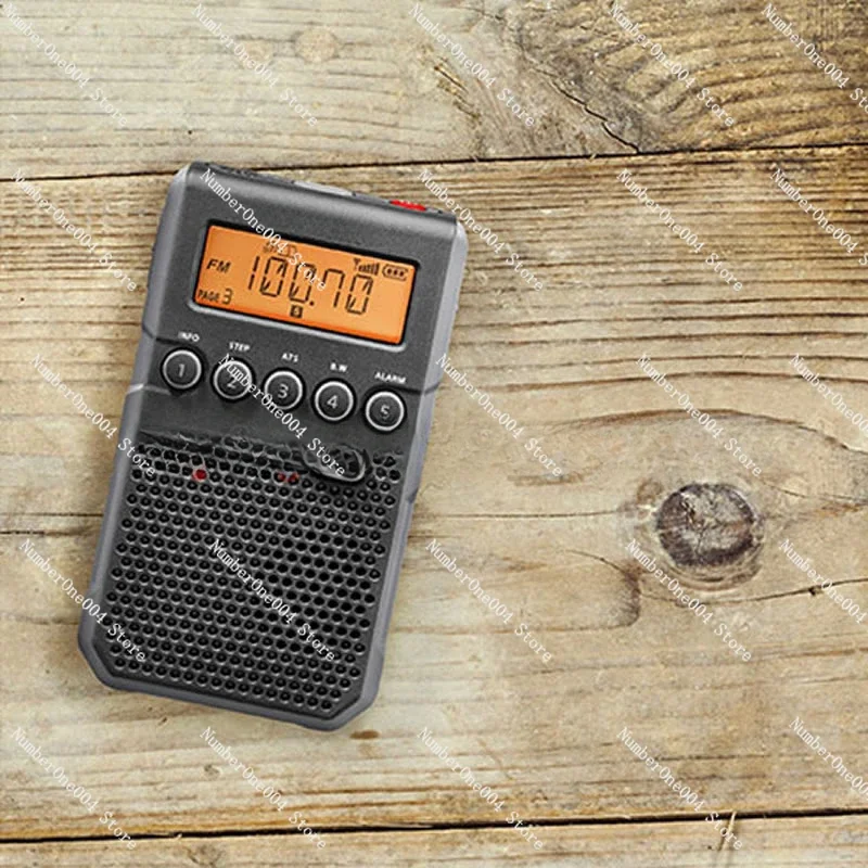 DT-800C Portable Full Band Radio Band Receiver AM / FM  Rechargeable Pocket Radio FM Reciever