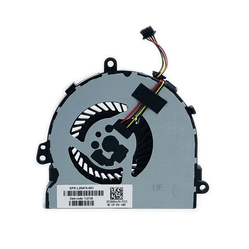 

New Laptop CPU Cooling Fan for HP 15-DA 15-DB 15-DR 15Q-DX 15T-DS 15-DY 250 255 256 G7 TPN-C129 TPN-C130 Cooler L20474-001