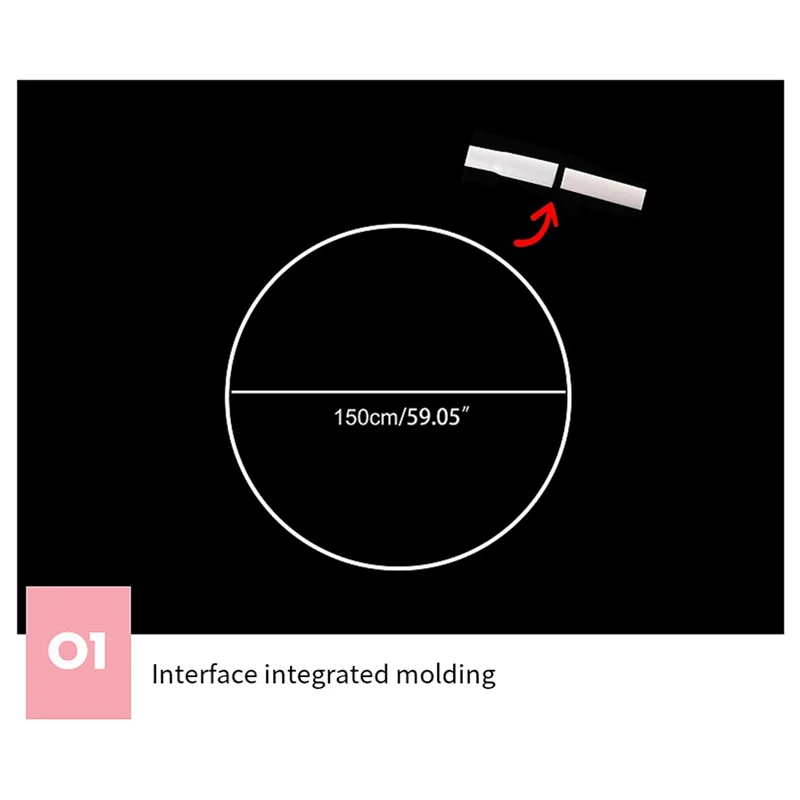 A59E-Ring Balloon Arch, DIY Wreath Frame, Background Holder, Circle Balloon Stand, Wedding, Birthday Party Decor Easy To Use ,15