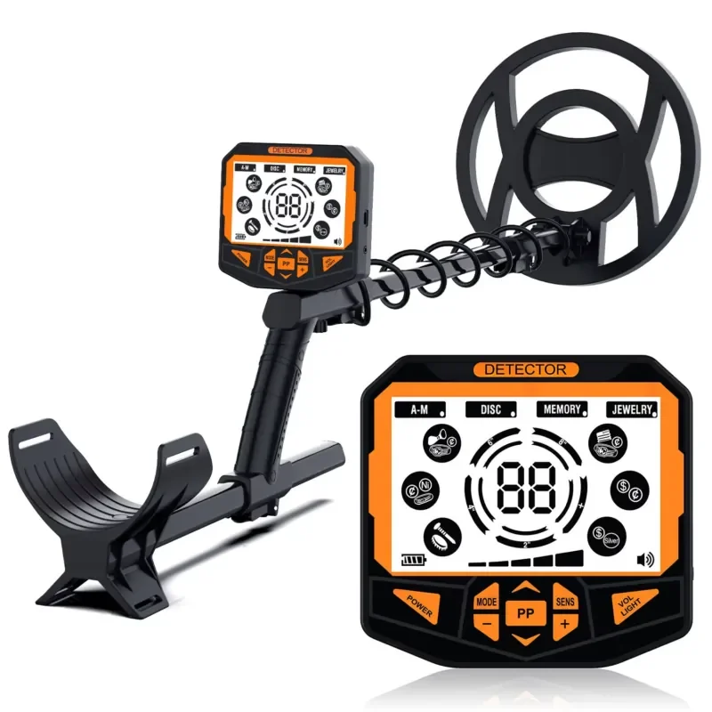 GT972I Portable Gold Metal Detector High Sensitivity Treasure Detector High Precision Gold Detector for Adults