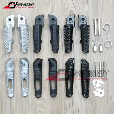 Motorcycle Front Rear Footrests Foot pegs For Honda CBR 600 RR CBR600 F4 F4i F5 CBR900 CBR 925 954 CBR 1000 RR CBR1000 CB 1000 R