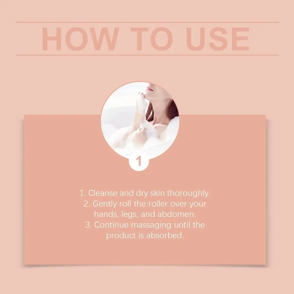 50 مللي زيت الخروع اللطيف علاج الرول الكرة ترطيب مغذي الجسم الجلد اليومي تدليك العلاج غسول المحمولة لينة