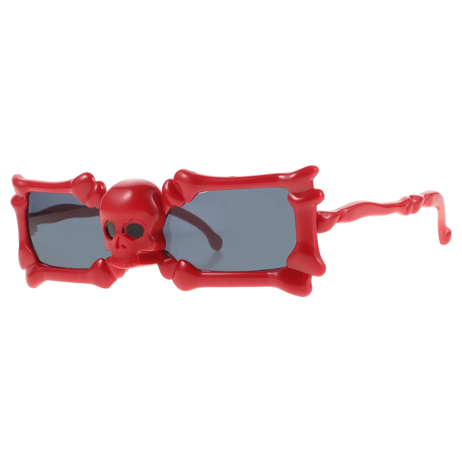 

Glasses Halloween Photo Props Aldult Decorative Party Accessory Eyeglasses Plastic Sunglasses Skull Shaped Man Funny