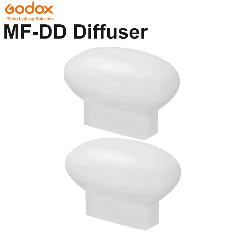 Godox MF-DD 소프트 볼 치과 디퓨저, 실리카 젤 확산 돔 키트, Godox MF12 플래시 액세서리, 1 개, 2 개 