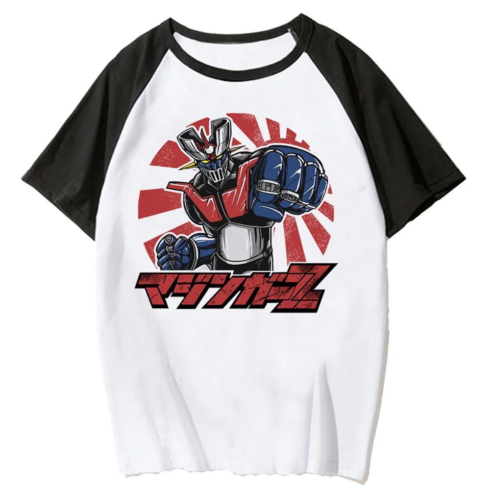 Mazinger z Tee women comic tshirt girl harajuku clothes