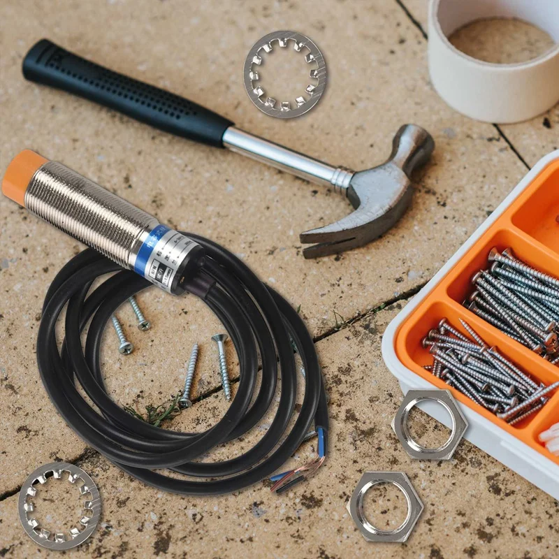 LJC18A3-H-Z/BX 1-10mm Capacitance Proximity Sensor Switch NPN NO DC 6-36V 300mA